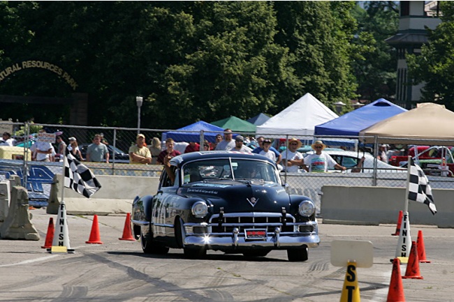 Bad Ass sideways Caddy!